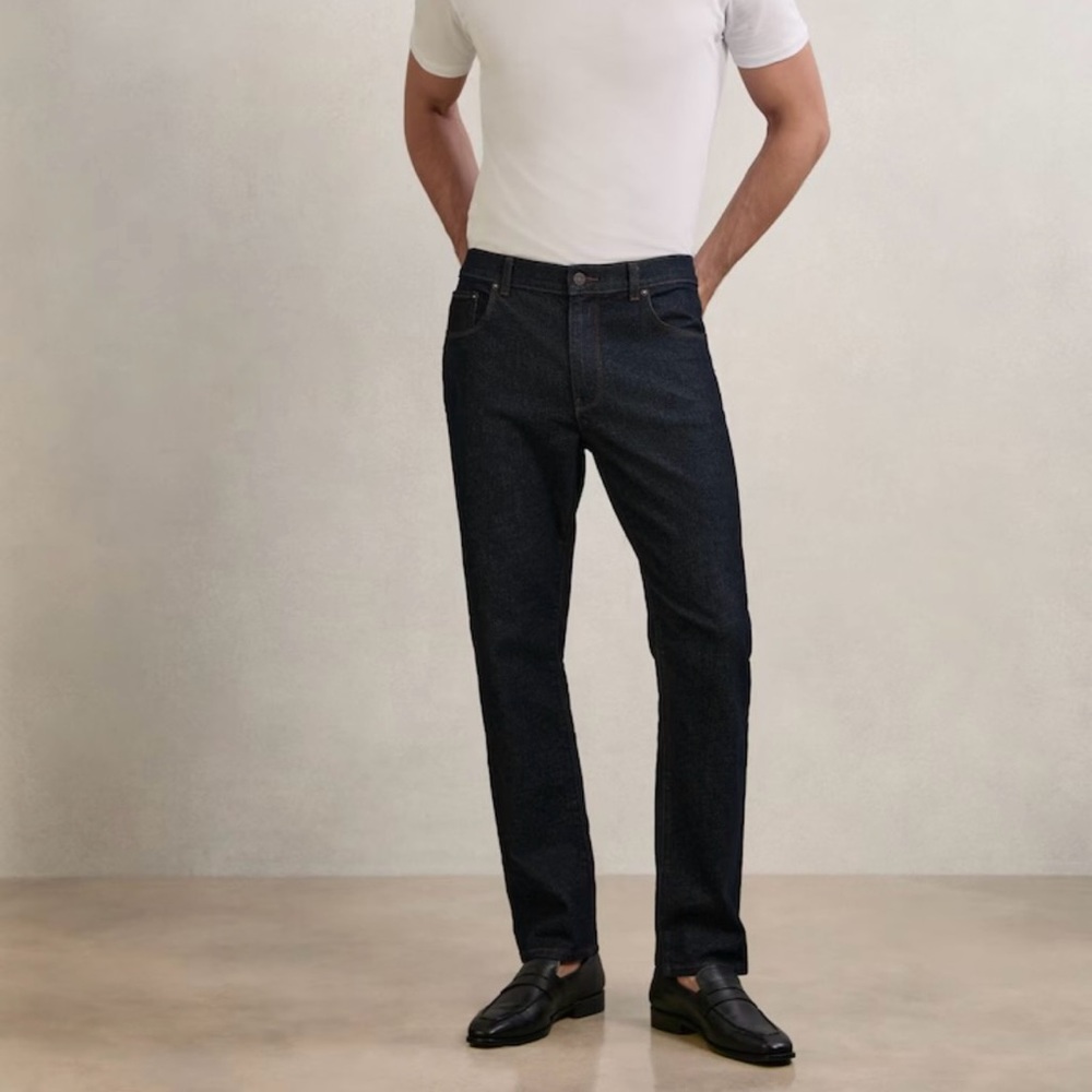 Massimo Dutti Dark Blue Men's Jeans
